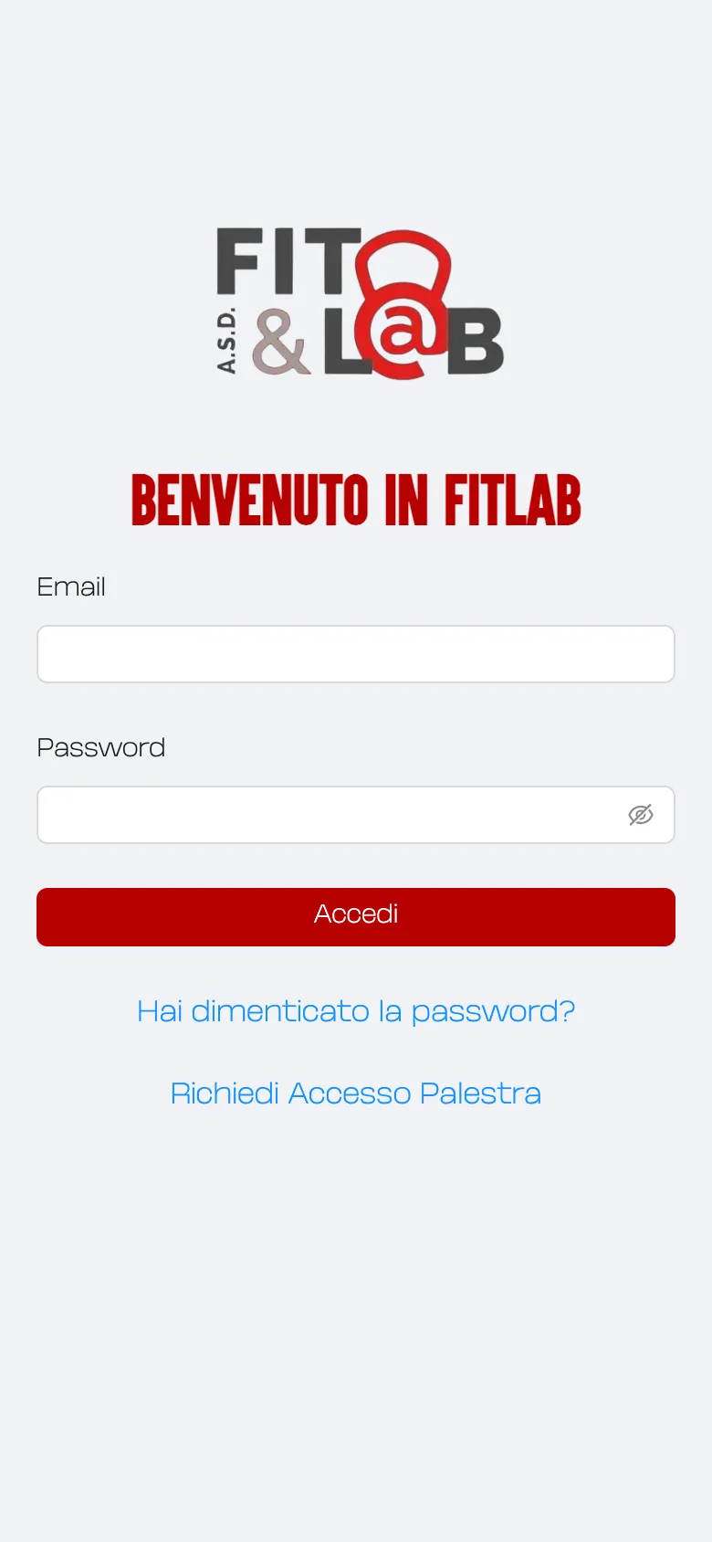 Fit&Lab, il sito da telefono