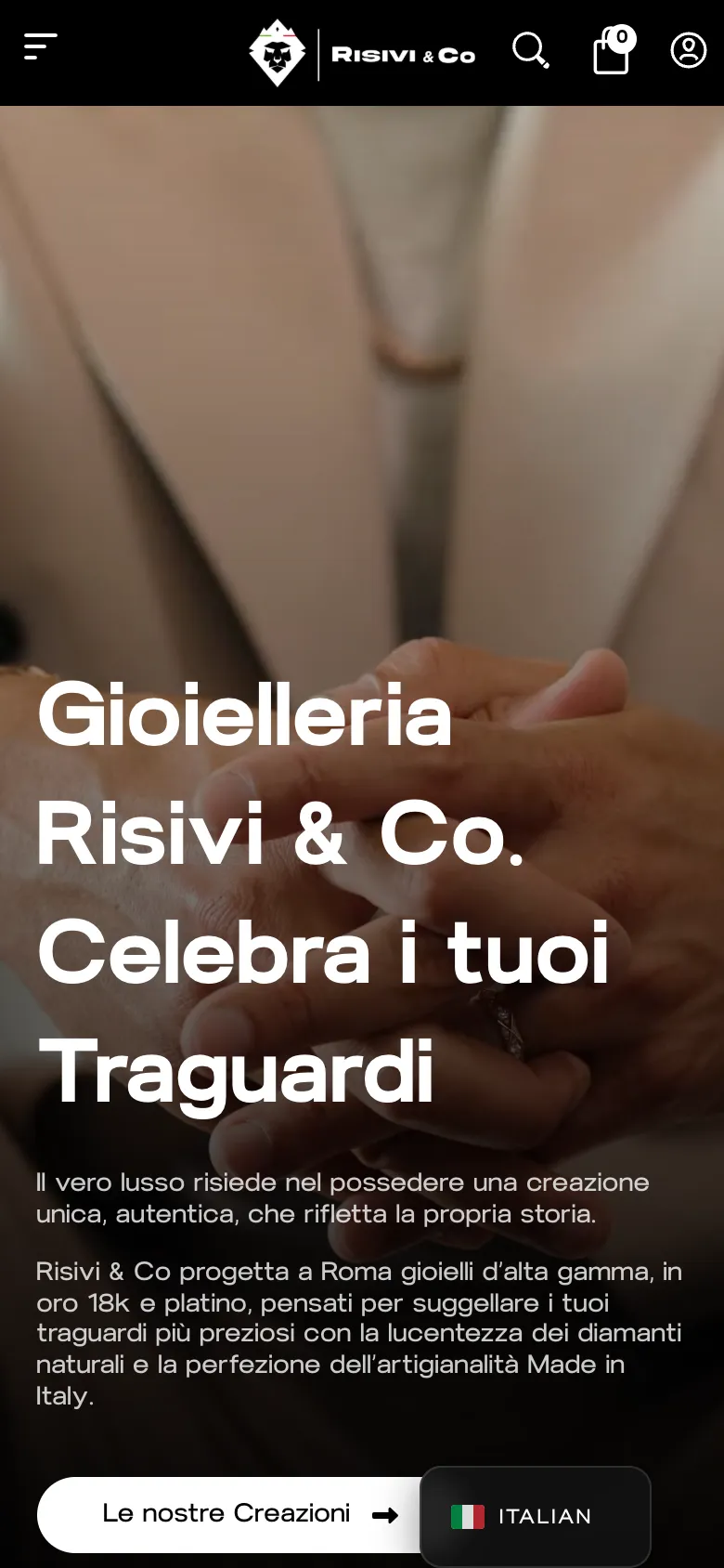 Risivi & Co, il sito da telefono